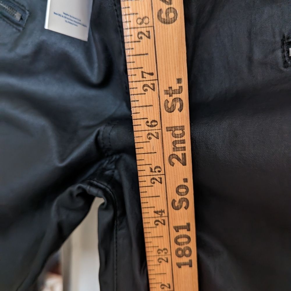 Aecupper faux leather jeans size 10 - Picture 7 of 8